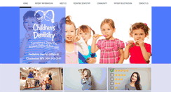 Desktop Screenshot of childrensdentistry-wv.com